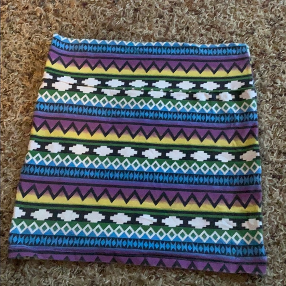 Charlotte Russe Multi colored skirt